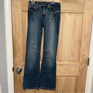Baby Phat Dark Blue Flare Jeans Vintage excellent condition Size 3